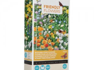 Buzzy Friendly Flowers Vlinders